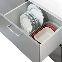 No Drilling Dish Drying Rack Wall Mount Drainer Shelf