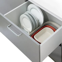 No Drilling Dish Drying Rack Wall Mount Drainer Shelf