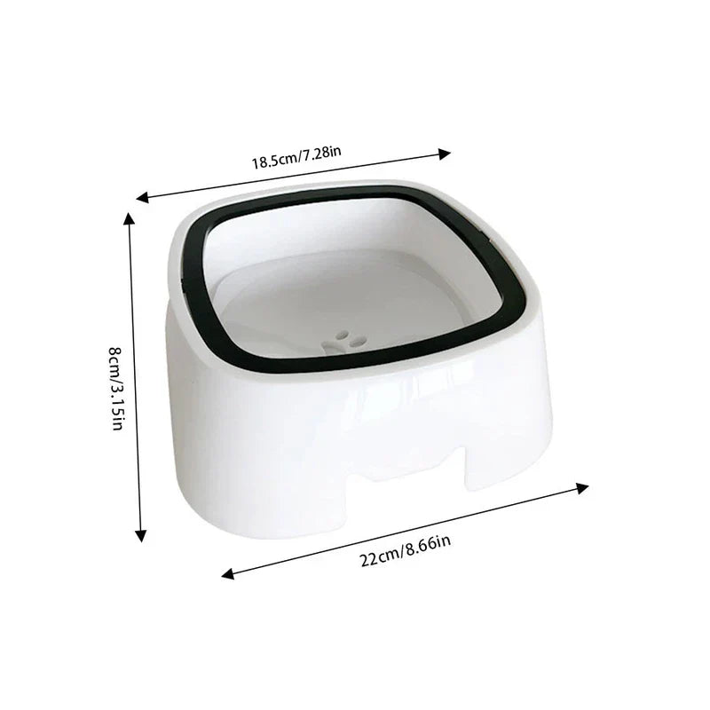 No Splash Anti Spill Pet Water Bowl