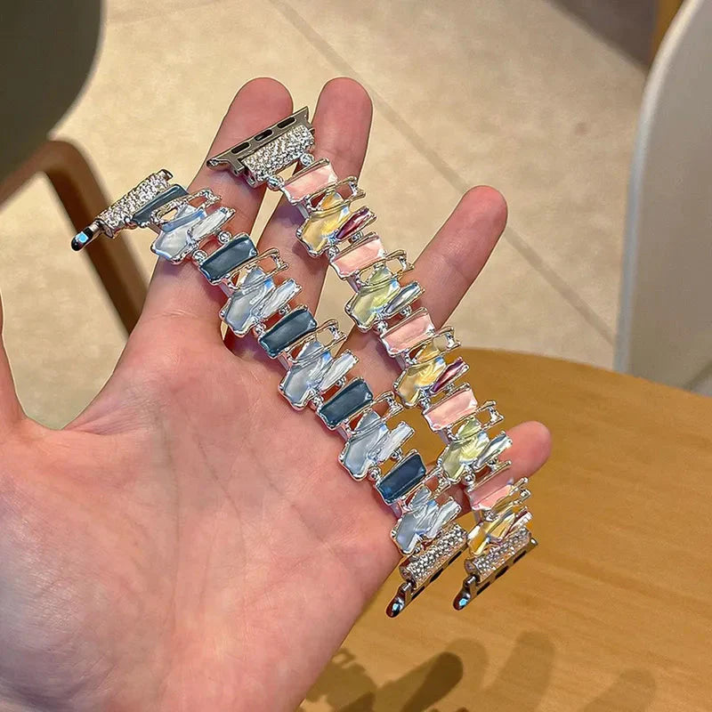 Kaleidoscope Band: Stained Glass Style for Apple Watch New Home Goods