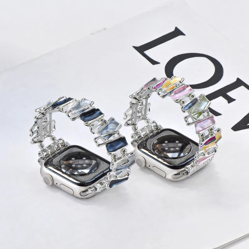 Kaleidoscope Band: Stained Glass Style for Apple Watch New Home Goods