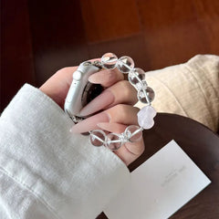 Stardust Band: Candy Crystal Beaded Strap for Apple Watch New Home Goods