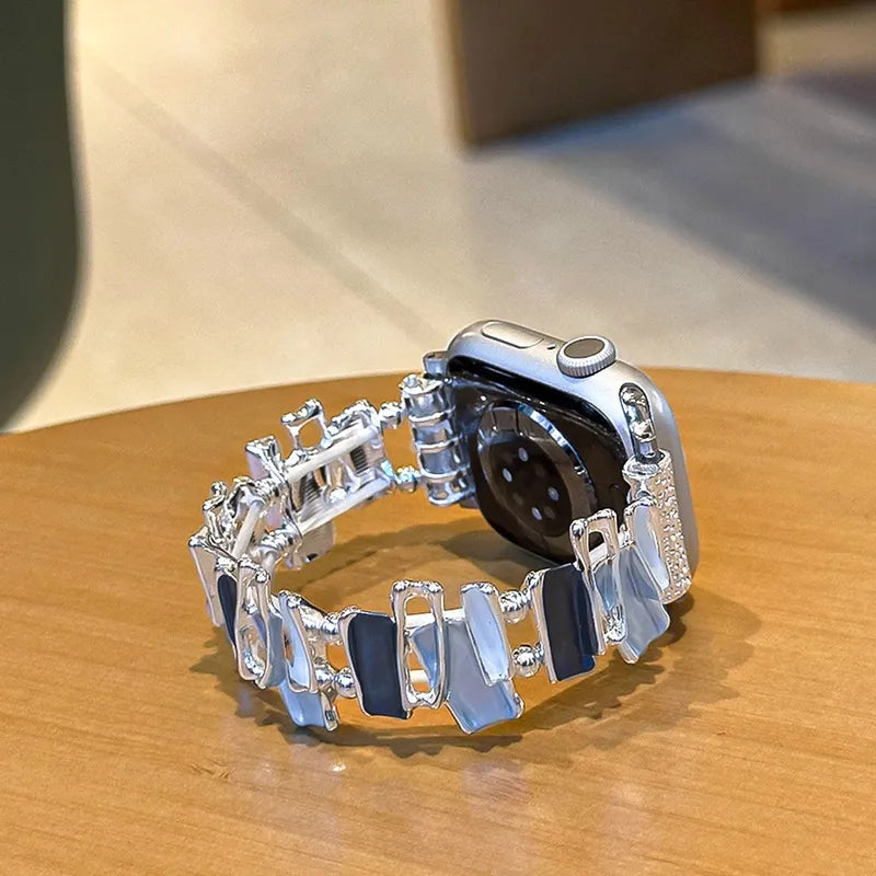 Kaleidoscope Band: Stained Glass Style for Apple Watch - New HomeGoods