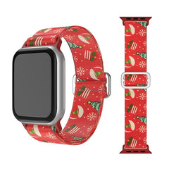 Festive Charm: Holiday Christmas Band for Apple Watch New Home Goods