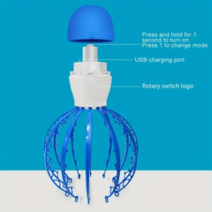 Octopus Electric Head Scalp Massager Scratcher