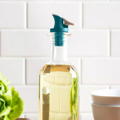 Oil Bottle Pourer Spout Dispenser Stopper Cap