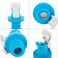 Oil Bottle Pourer Spout Dispenser Stopper Cap