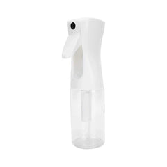 Oil Sprayer - White and clear 200ml spray bottle with trigger nozzle, front angle view