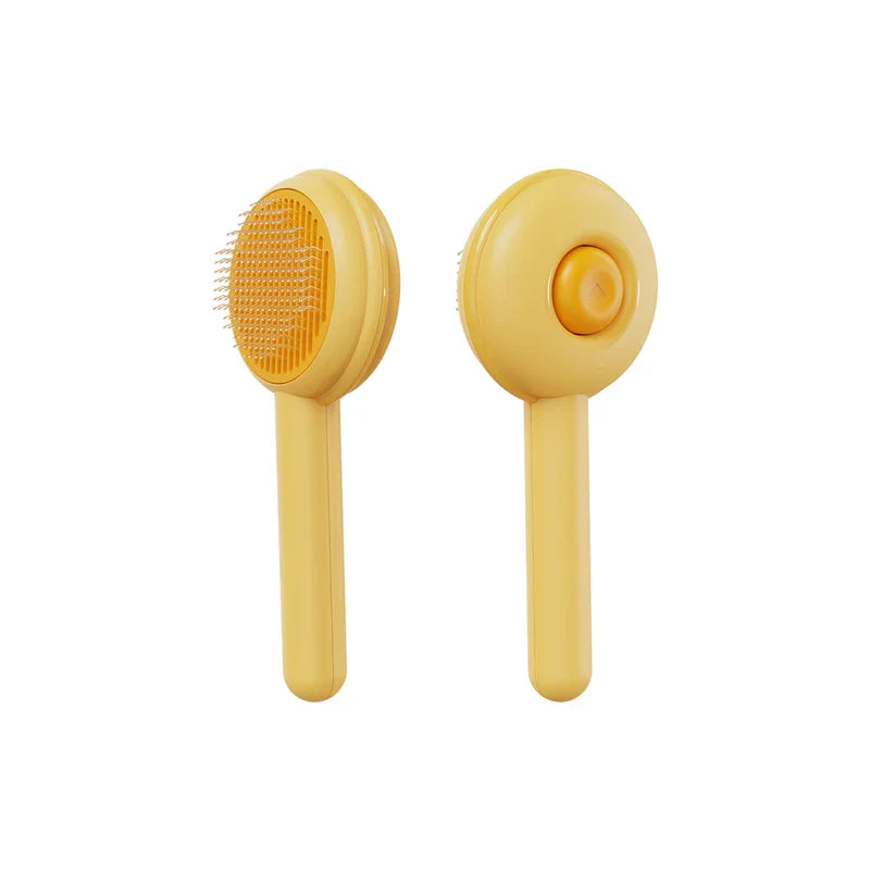 One-Click Pet Deshedding Brush