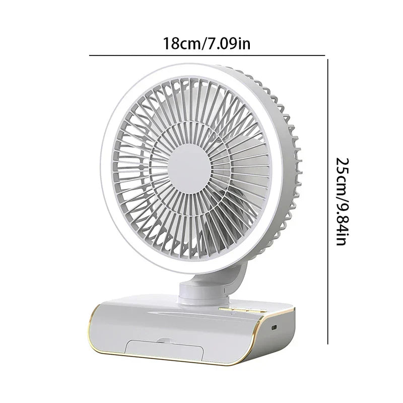 Oscillating Desk Table Fan