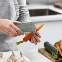 Peeler With Storage Container Catcher Box