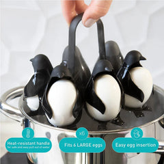 Penguin Shaped Egg Boiler Cooker Holder