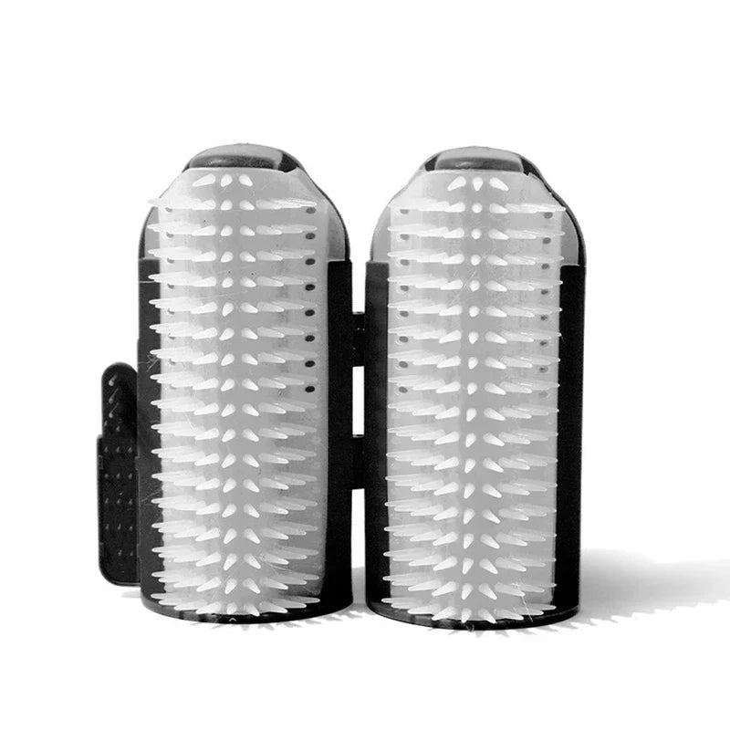 Pet Double Row Itch Grooming Massager Brush