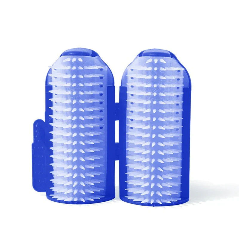 Pet Double Row Itch Grooming Massager Brush