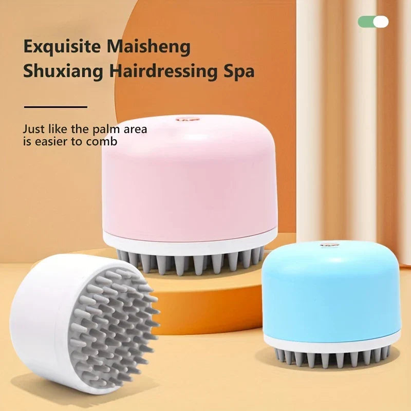 Pet Electric Head Scalp Massager Comb Tool