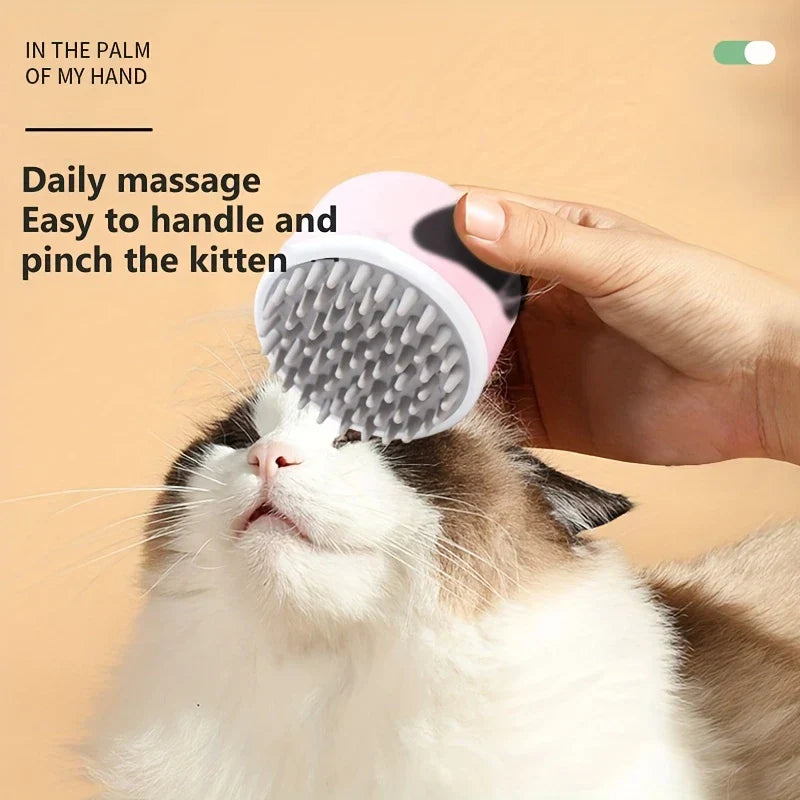 Pet Electric Head Scalp Massager Comb Tool
