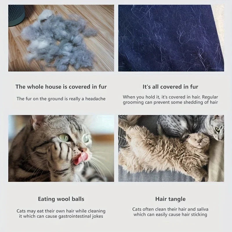 Pet Electric Head Scalp Massager Comb Tool