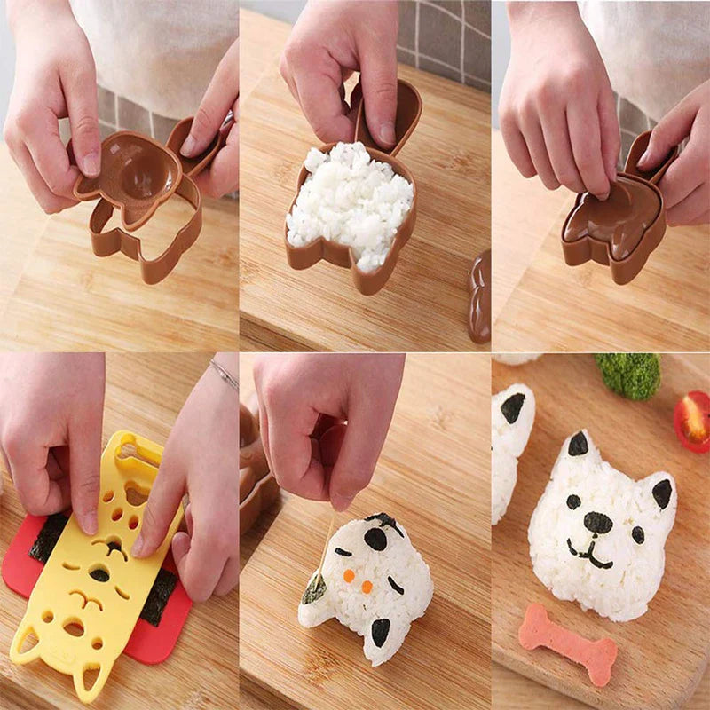 Pet Food Rice Ball Sushi Mold Maker