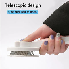 Pet Fur Knot Cutter Dematting Comb Rake