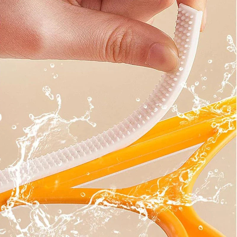 Pet Grooming Deshedding Brush Comb in use on a pet