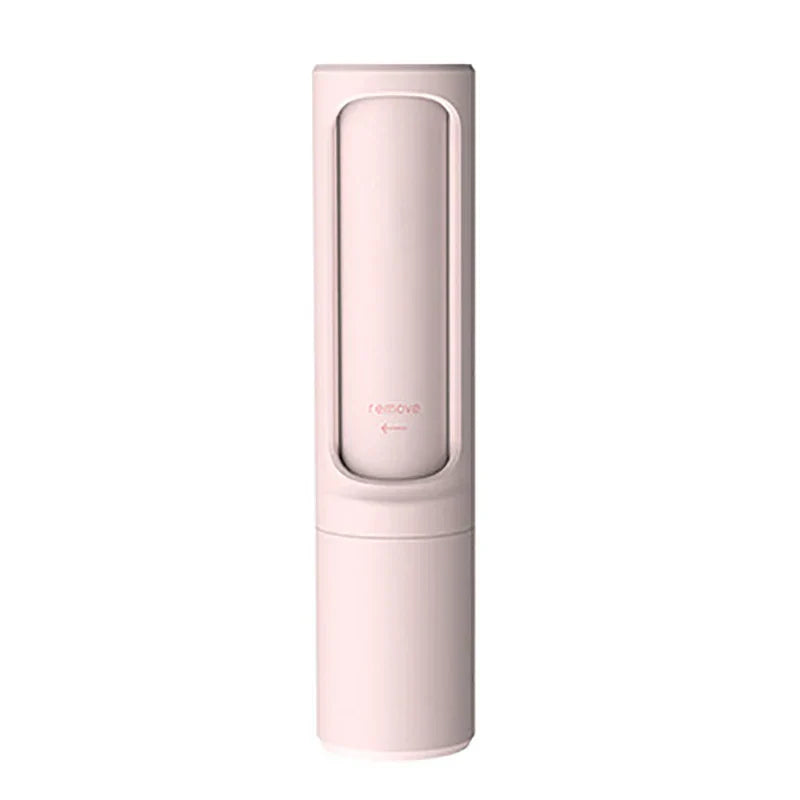 Pet hair remover brush roller on a couch surface