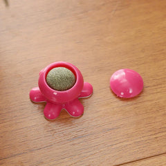 Pet Octopus Plush Chew Toy Squeaky