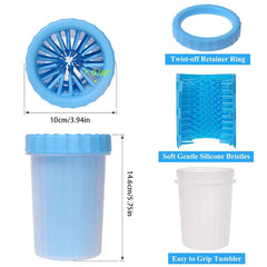 Pet Paw Cleaner Cup Washer Brush Tool