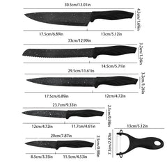 Phoenix Tail Handle Kitchen Utensil Set (6Pc)