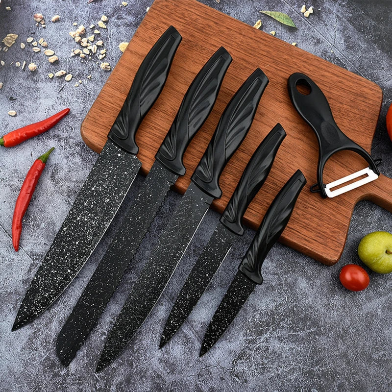 Phoenix Tail Handle Kitchen Utensil Set (6Pc)