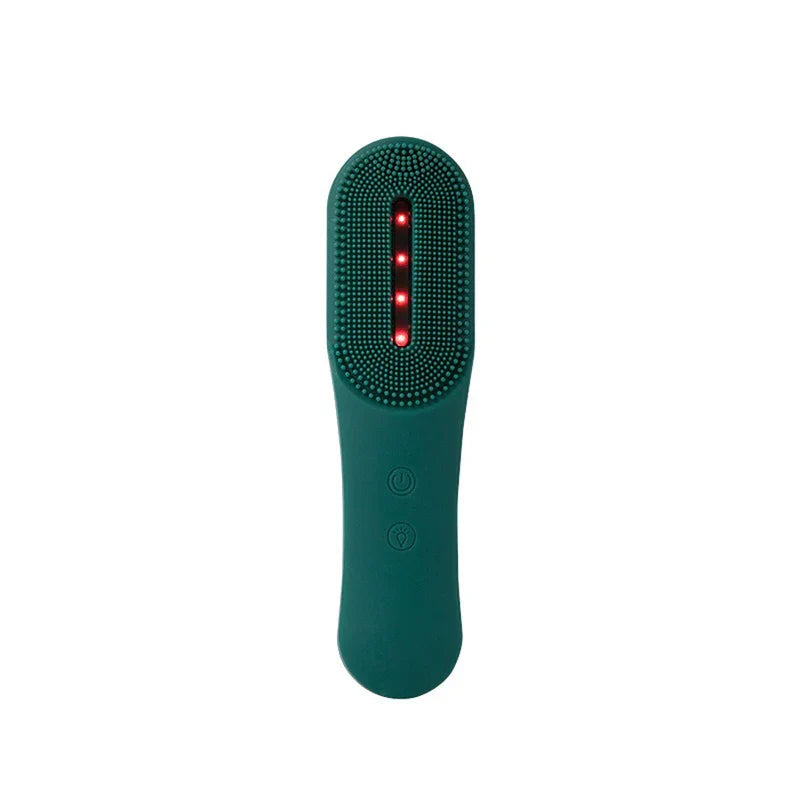 Photon Light Therapy Silicone Facial Cleansing Brush