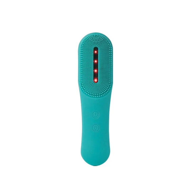Photon Light Therapy Silicone Facial Cleansing Brush