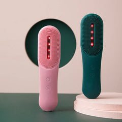 Photon Light Therapy Silicone Facial Cleansing Brush