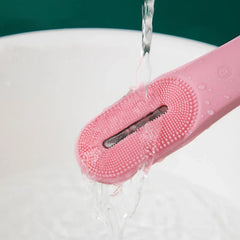 Photon Light Therapy Silicone Facial Cleansing Brush