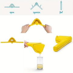 Plastic Manual Citrus Juicer Lemon Squeezer