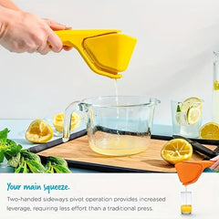 Plastic Manual Citrus Juicer Lemon Squeezer
