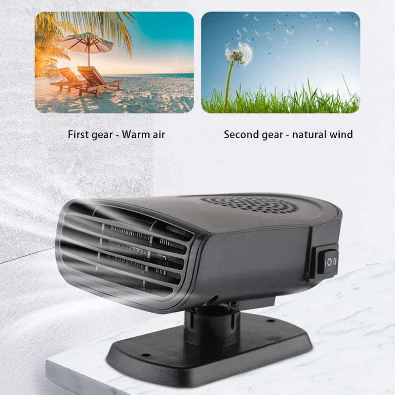 Portable Car Heater Defroster Fan 12V