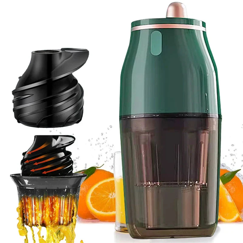 Portable juicer blender bottle in a kitchen setting