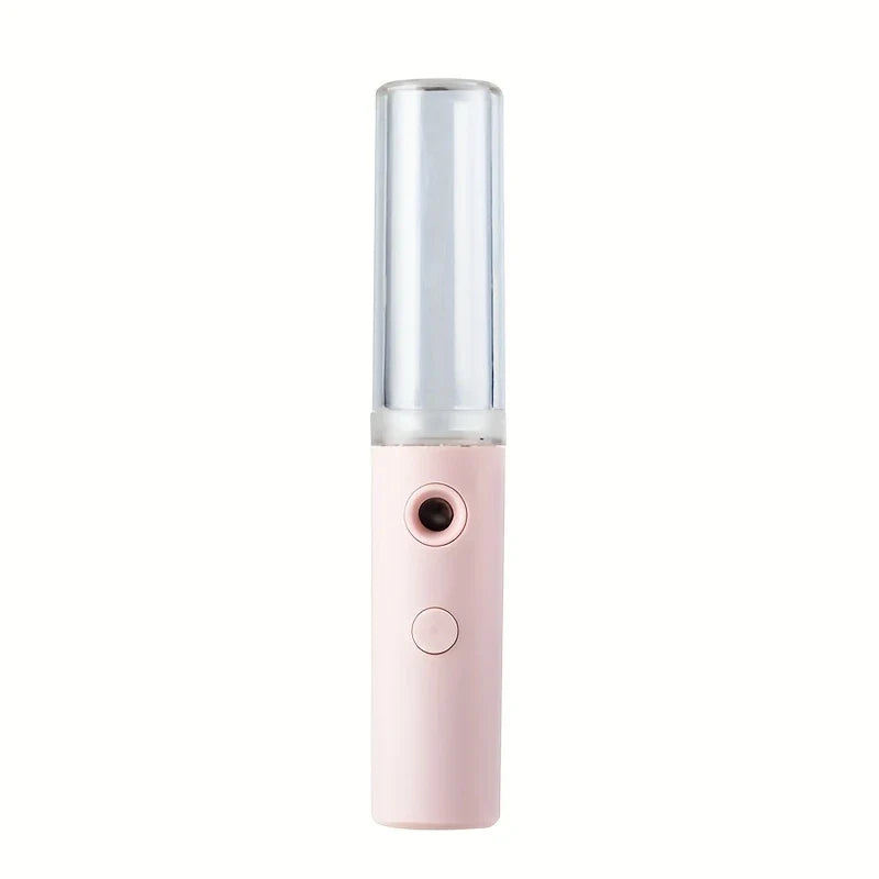 Close-up of the mist sprayer on the portable eyebrow pencil