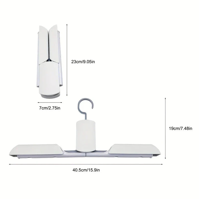 Portable Folding UV Sanitizer Clothes Hanger Dryer