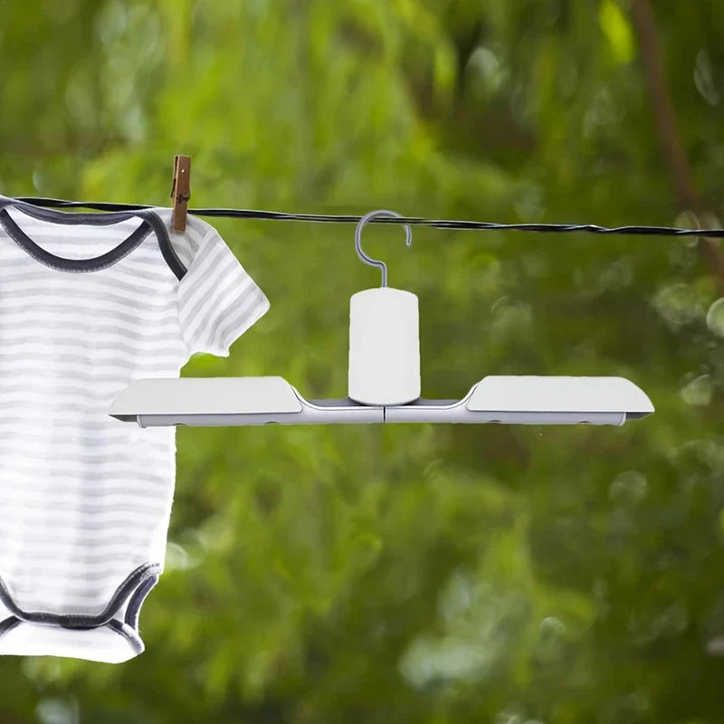 Portable Folding UV Sanitizer Clothes Hanger Dryer