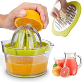 Portable Manual Juicer Cup Lemon Squeezer Bottle