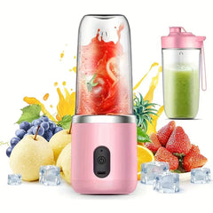 Cordless personal blender in kitchen setting