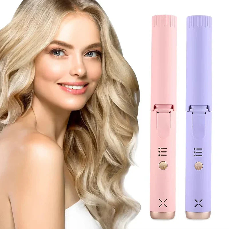 Portable Travel Automatic Hair Styling Curler Tool