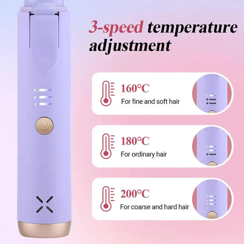 Portable Travel Automatic Hair Styling Curler Tool