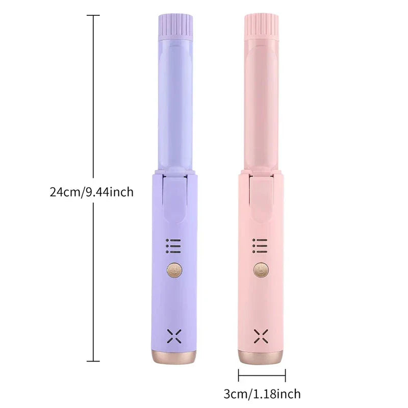 Portable Travel Automatic Hair Styling Curler Tool