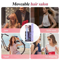 Portable Travel Automatic Hair Styling Curler Tool