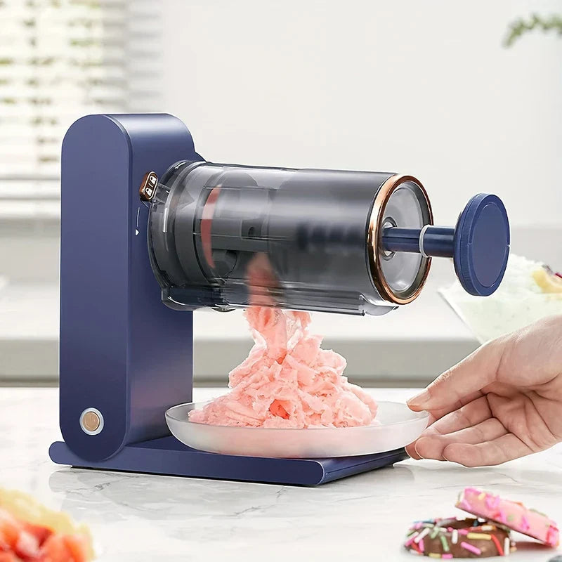 Portable USB Rechargeable Electric Ice Shaver Machine