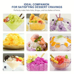 Portable USB Rechargeable Electric Ice Shaver Machine