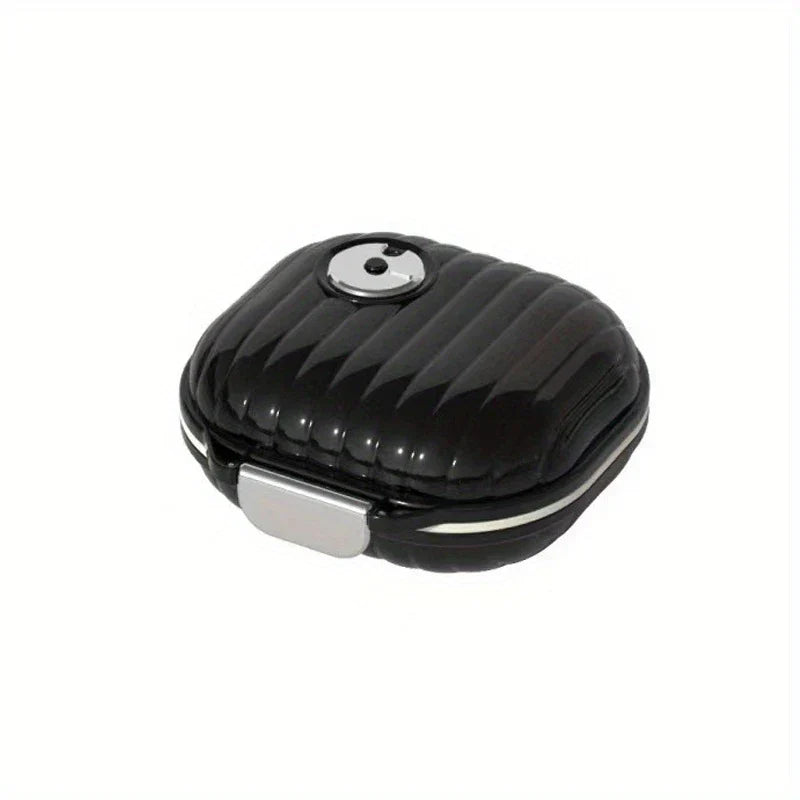 Portable Waterproof Mini Pill Box Case Keychain