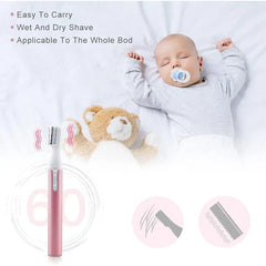 Precision Eyebrow Trimmer & Body Shaver Combo